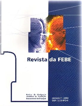 					Visualizar v. 7 n. 7 (2002)
				